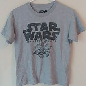 M 10/12 star wars falcon T-shirt Nice L